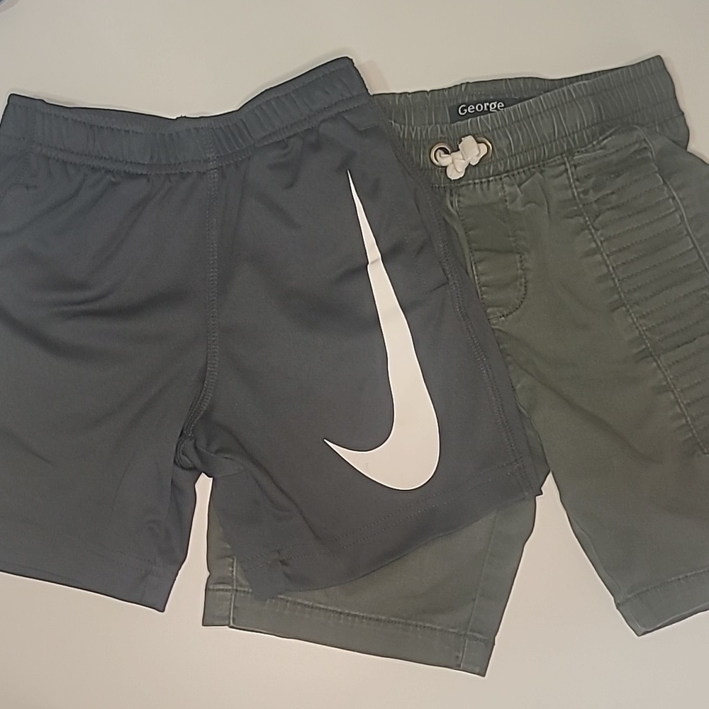 5/$30 NIKE Atheltic Shorts + GEORGE Drawstring Army Green